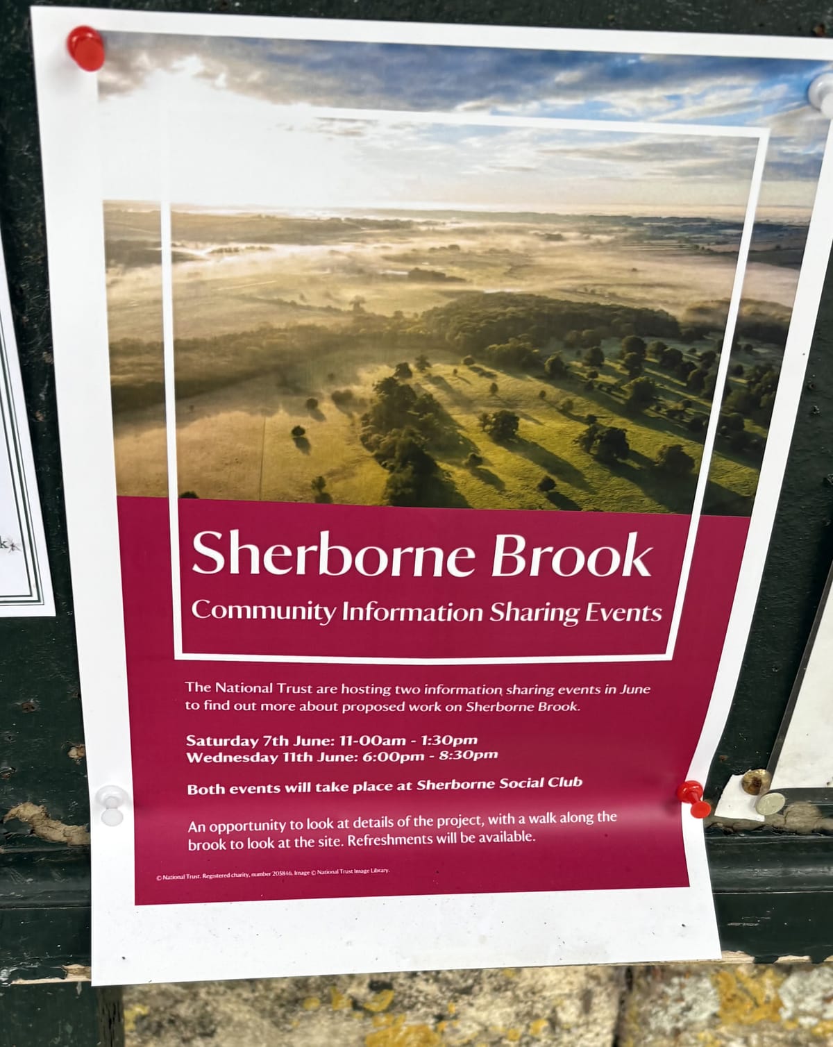 Important Sherborne Briefing from the NT