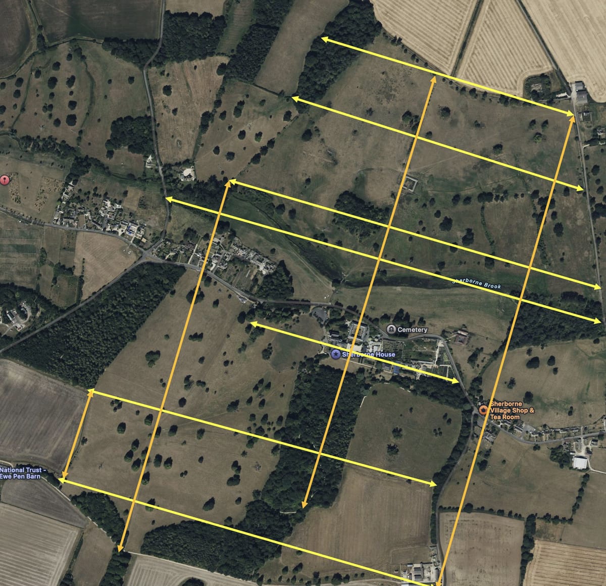 Sherborne's Peculiar Alignments