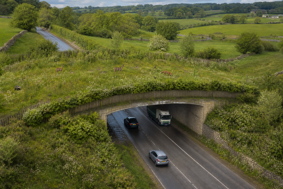 A Bridge over Troubled Tarmac? A wildlife crossing on the A40 at Sherborne